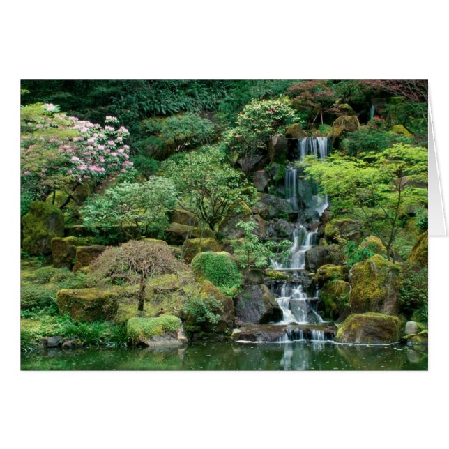 Portland, jardines japoneses, Oregón (Anverso (Horizontal))