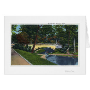 Portland, MaineDeering Oaks Arch Bridge View