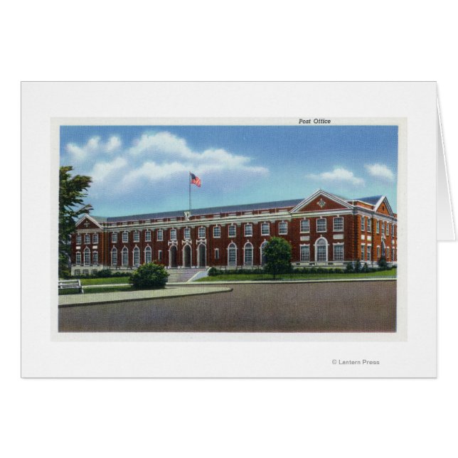 Portland, MaineExterior View of the Post (Anverso (Horizontal))