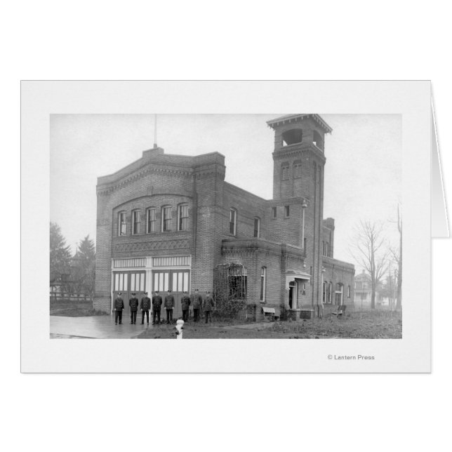 Portland, OR Fire Station View and Tower (Anverso (Horizontal))