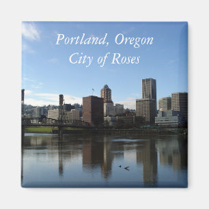 Portland Oregon - ciudad del imán de los rosas