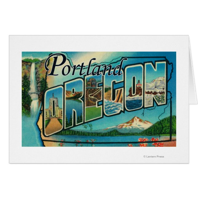 Portland, OregonGrandes Escenas de letras 2 (Anverso (Horizontal))