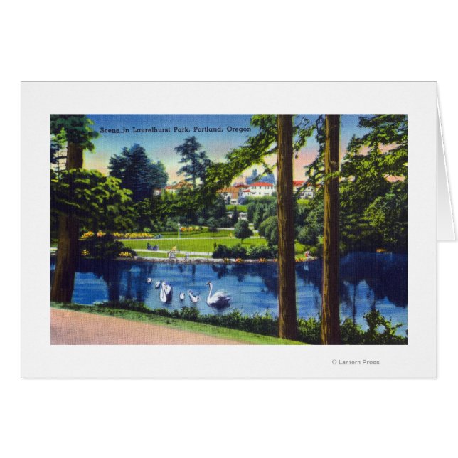 Portland, OregonLaurelhurst Park Scene (Anverso (Horizontal))