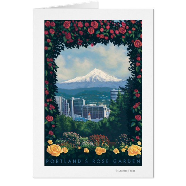 Portland, OregonRose Garden Scene (Frente)