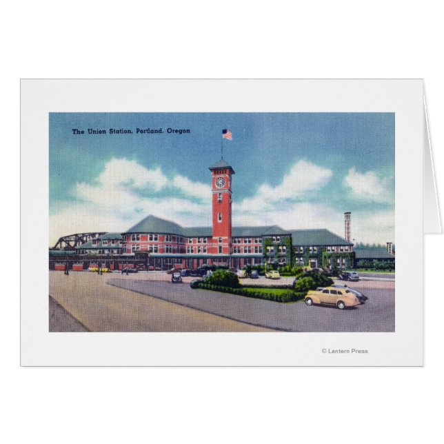 Portland, OregonVista exterior de la estación de l (Anverso (Horizontal))