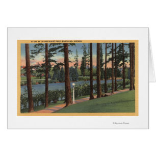 Portland, ORScene en el parque de Laurelhurst