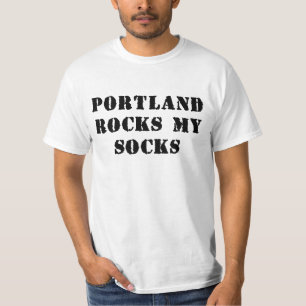 Portland oscila mi camiseta de los calcetines