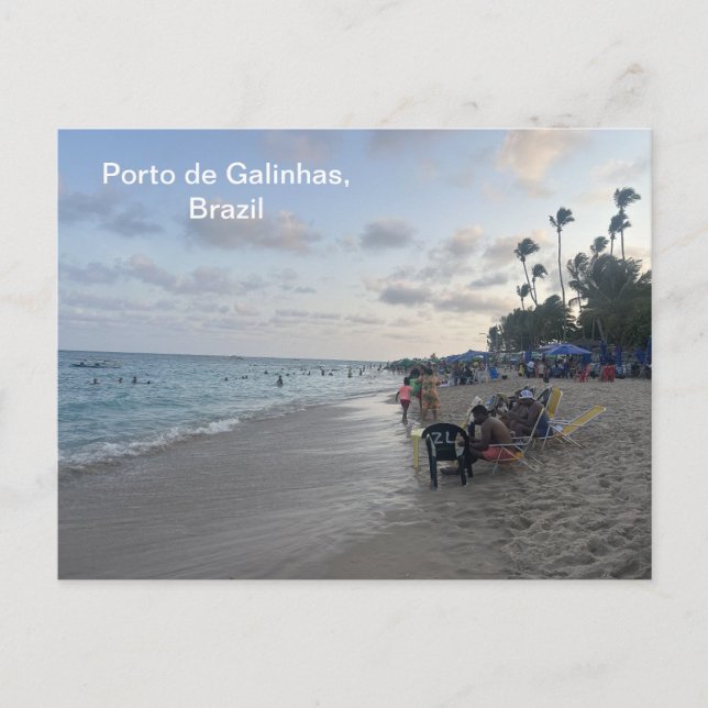 Porto de Galinhas, postal de Brasil (Anverso)