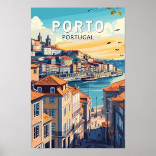 Porto Portugal Viaje Arte Vintage