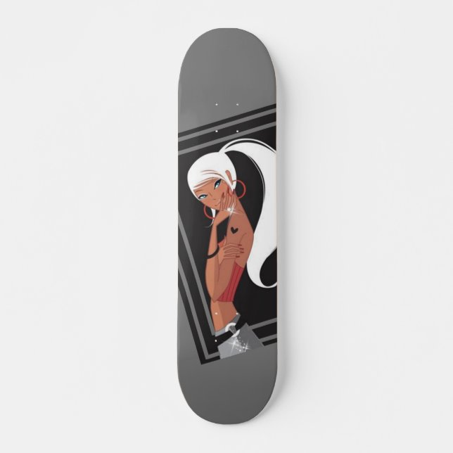 Portrait Chica Skateboard (Anverso )