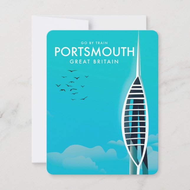 Portsmouth Great British Vacation poster (Anverso)