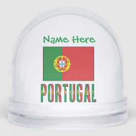 Portugal Bandera portuguesa verde personalizada
