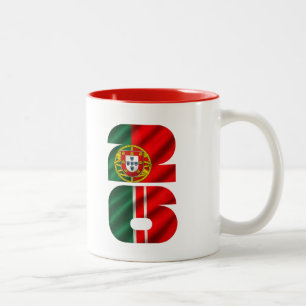 Portugal Copa Mundial 2026 Bandera Hincha Fútbol