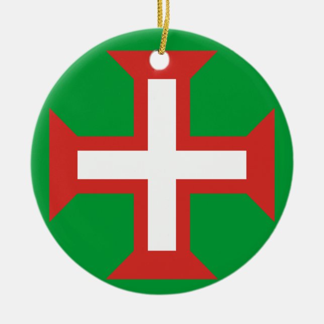 PORTUGAL*- cruz del ornamento del navidad (Frente)