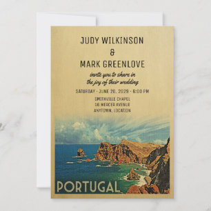 Portugal Invitación a la boda Madeira