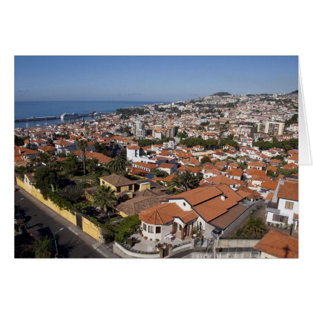 Portugal, Isla de Madeira, Funchal. Teleférico (Anverso (Horizontal))