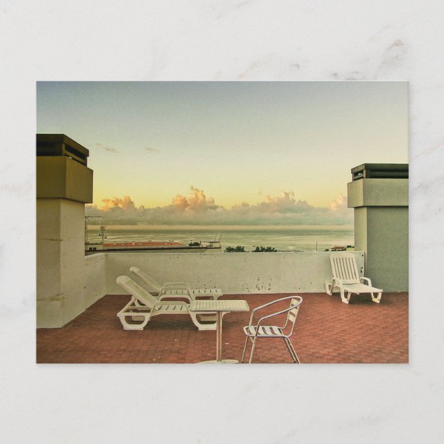 PORTUGAL: Postales de Funchal Sunrise (Anverso)