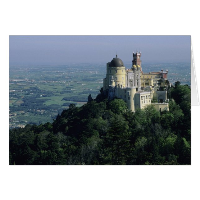Portugal, Sintra, Palacio Pena, en la cima de la S (Anverso (Horizontal))