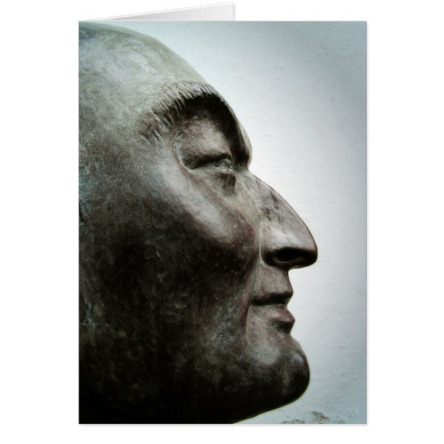 (Portugal) Tarjeta de perfil de estatua (Frente)