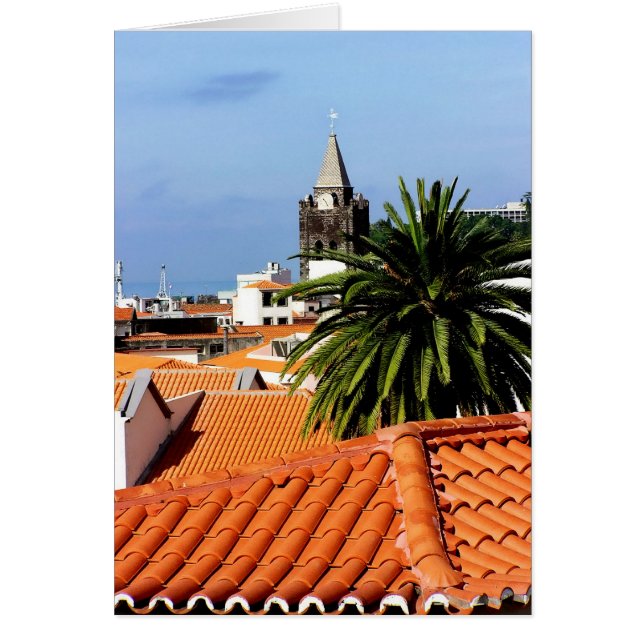 (Portugal) Tarjeta Terracotta Rooftops (Frente)