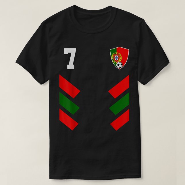 Portugues de Portugal de la Jersey de fútbol de Po (Diseño del anverso)