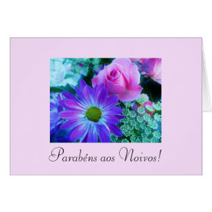 Portugués: El casarse/Casamento: Noivos del aos de