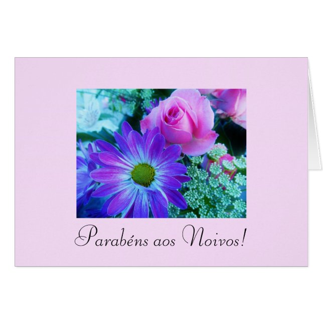 Portugués: El casarse/Casamento: Noivos del aos de (Anverso (Horizontal))