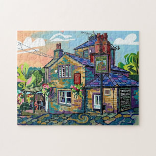 Posada Puzzle Hall, Impresión artística de Sowerby