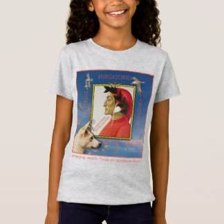 Posando con camiseta de Dante Alighieri