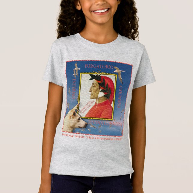 Posando con camiseta de Dante Alighieri (Anverso)