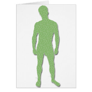 Posando para el hombre