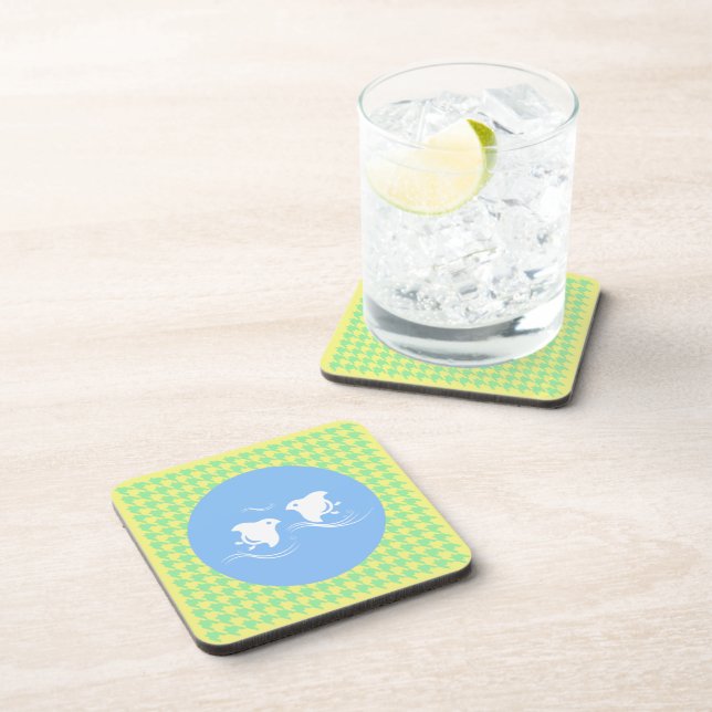 POSAVASOS 波に千鳥 (Lado Derecho)