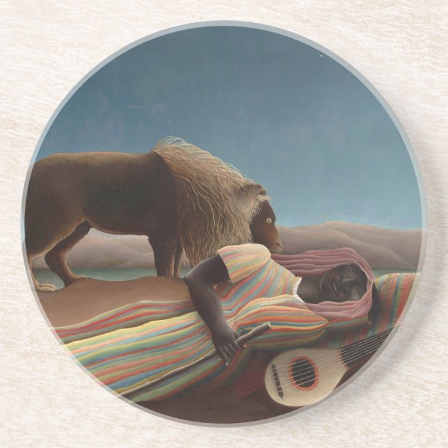 POSAVASOS 眠るジプシー女 (Frente)