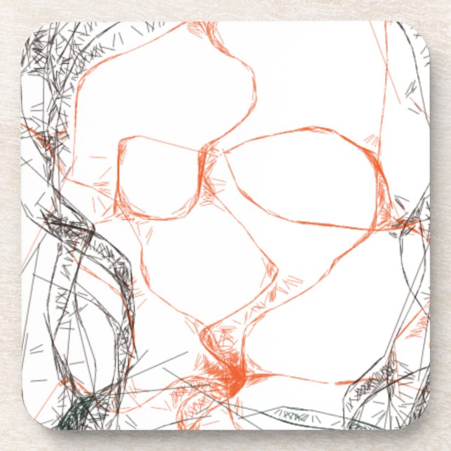 Posavasos 00010 arte abstracto (Frente)
