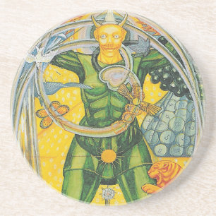 Posavasos 0. El tonto - Thoth Tarot