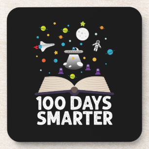 Posavasos 100 días de clases Espacio para libros más intelig
