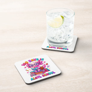 Posavasos 100 Días es Alotl Escuela Niñas Axolotl