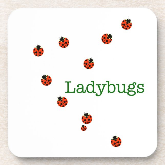 Posavasos 10 ladybugs (Frente)