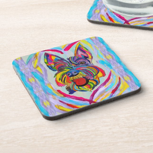 Posavasos 120 - Castillos de Schnauzer (Lado Izquierdo)