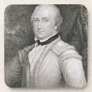 Posavasos 1736-1802) engrav de general de brigada Daniel