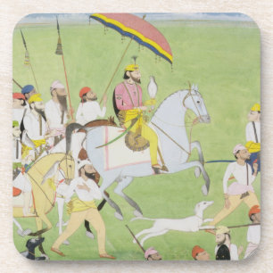 Posavasos 1796-1840) cazas de Rajah Dhian Singh (con compani