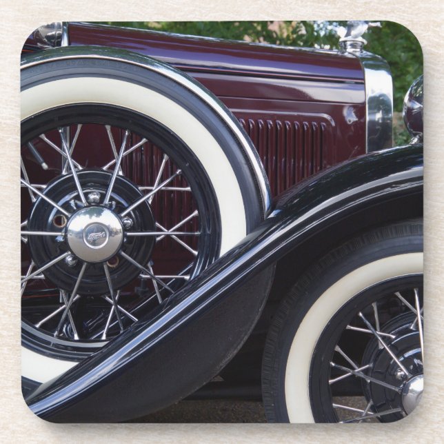 Posavasos 1930 Ford A Coche Clásico (Frente)