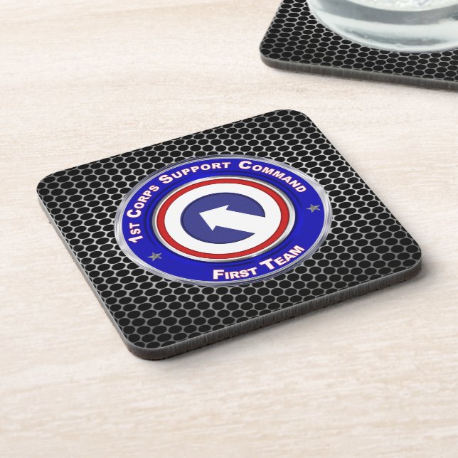 Posavasos 1.ᵉʳ Comando de Apoyo al Cuerpo (Lado Izquierdo)