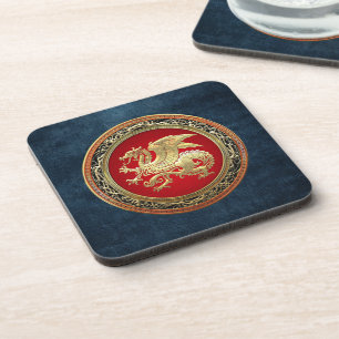 Posavasos [200] Dragón islandés, Landvttir [Gold]