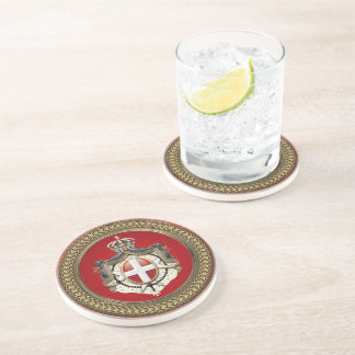 Posavasos [200] Orden de Malta - Escudo de armas SMOM