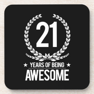 Posavasos 21ro Cumpleaños (21 años de ser impresionantes)