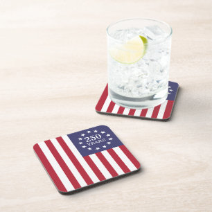 Posavasos 250º Aniversario América Patriótico USA Independen