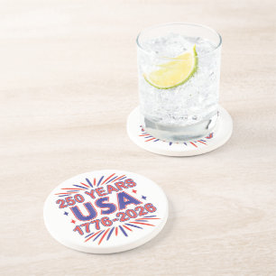 Posavasos 250 años EE.UU. 1776-2026 Semiquincentenario