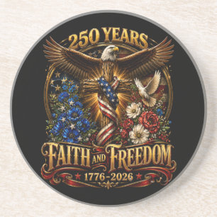 Posavasos 250 Años Fe Y Libertad América