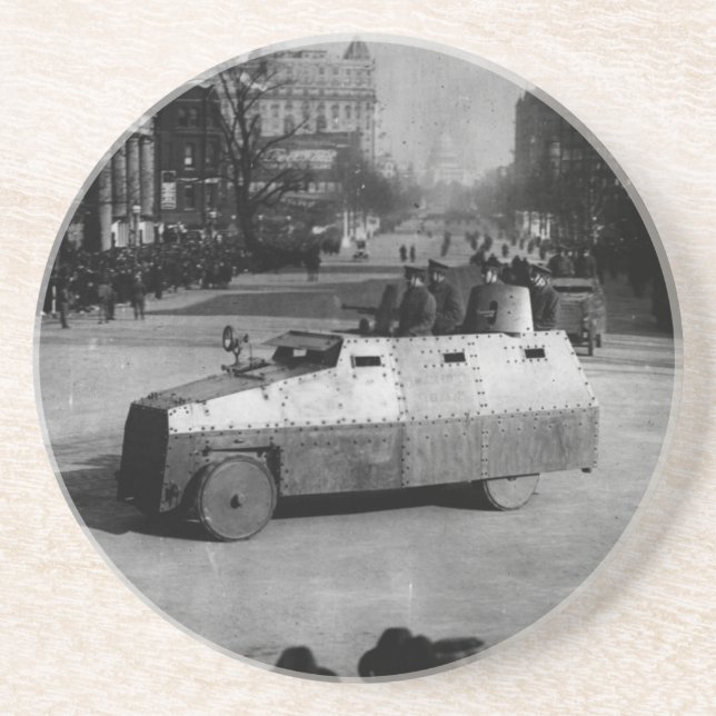 Posavasos 27 de marzo de 1917:  La escuadrilla del vehículo (Frente)